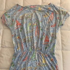 Lilly Pulitzer Short Sleeve Dress L